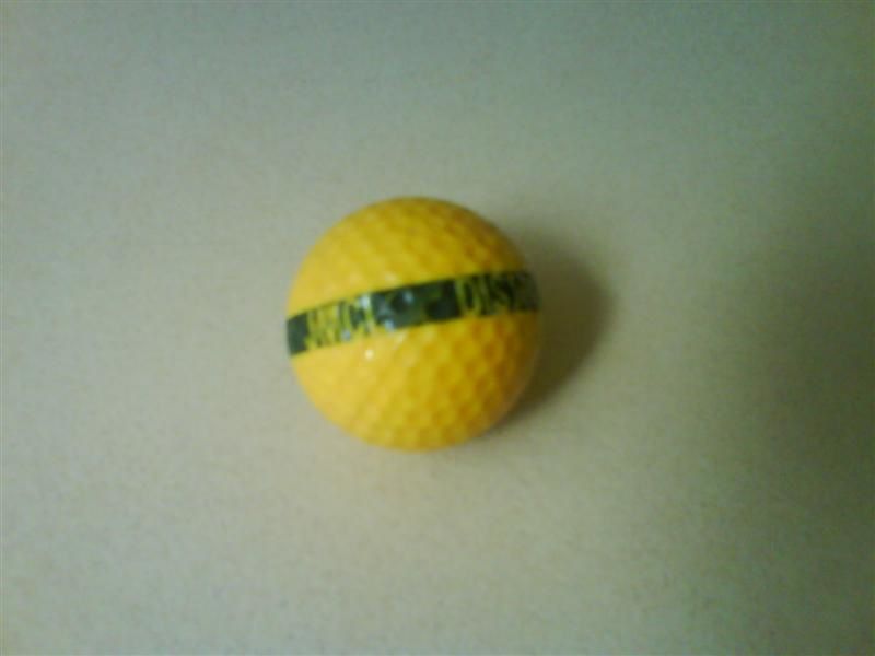 BALLE DE GOLF