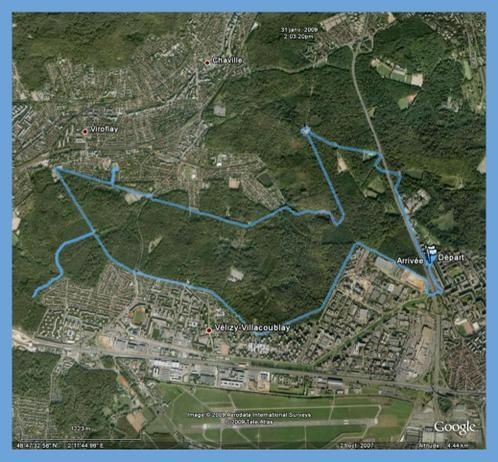 Mon parcours à vélo
