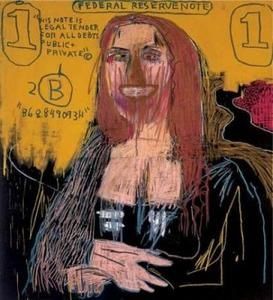 Jean-Michel Basquiat - Mona Lisa