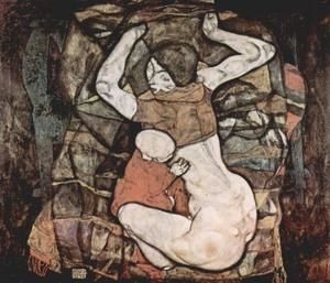 Egon Schiele - Jeune Mère