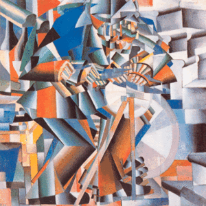 Kazimir Malevitch - Le rémouleur