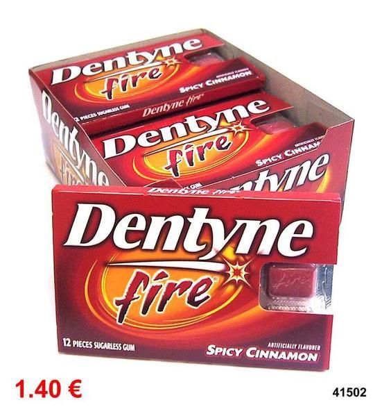 Dentyne Fire, le chewing gum cannelle - de BROGNIEZ sa - Le Blog