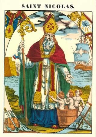 La Saint Nicolas dans Calendrier de l'Avent saint-nicolas