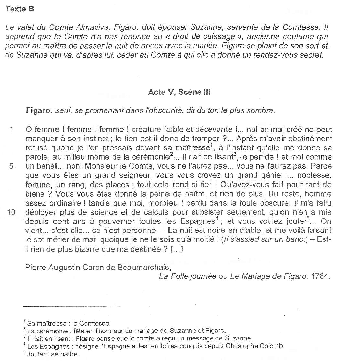 Dissertation francais 1ere argumentation
