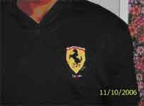 t-shirt Ferrari