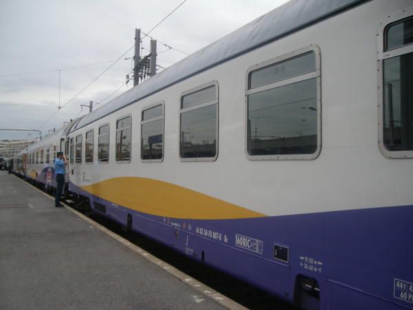 Trains 220/221 et 226/227 (France-Italie)