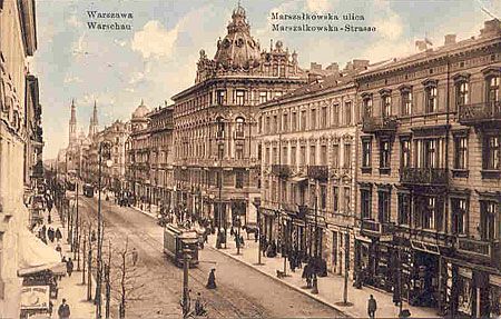 Warszawa - Marszałkowska 1912