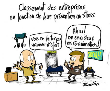 efforts pour la prévention au stress