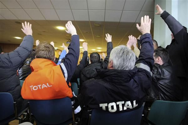 vote des salariés à Feyzin
