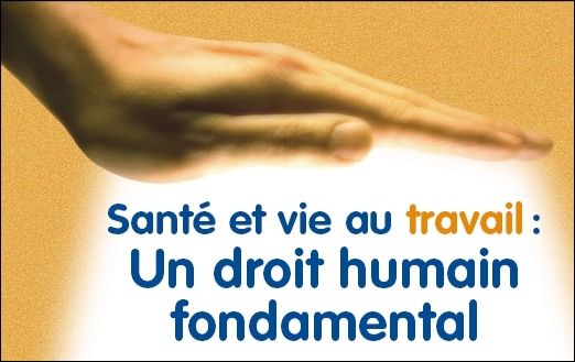 santé et vie au travail - extrait affiche OIT