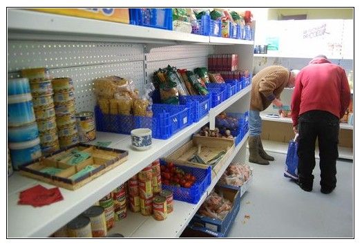 rayons aide alimentaire
