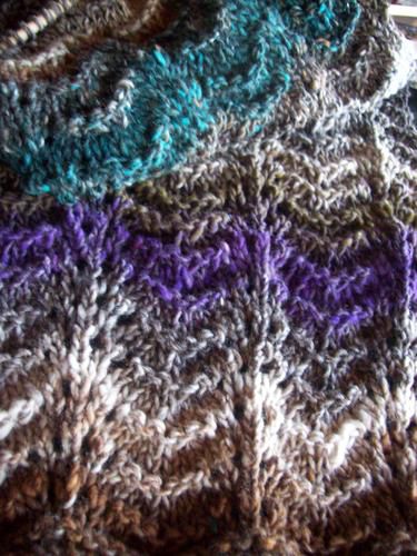 Nouvelles des écharpes (3) - Soie et laine