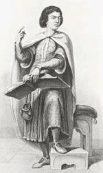 Abélard d'après une gravure du XIXe siècle