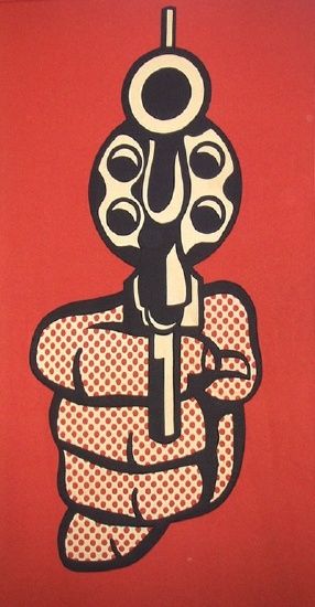 lichtenstein_pistol_1964 lichtenstein_pistol_1964