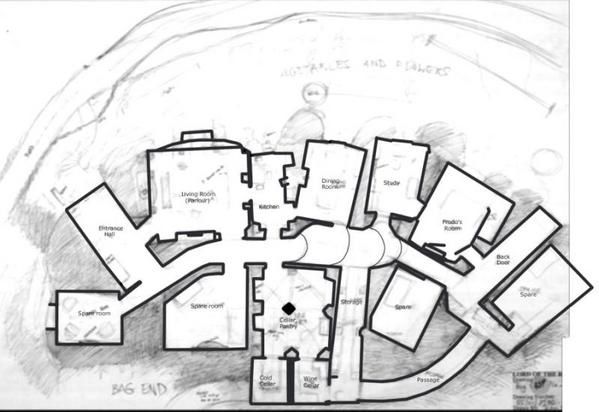 plan de maison hobbit gratuit