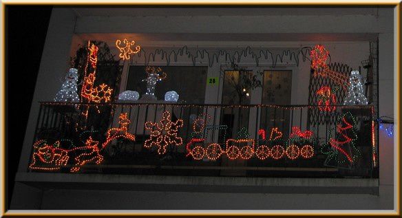 voisin balcon Noël 2009