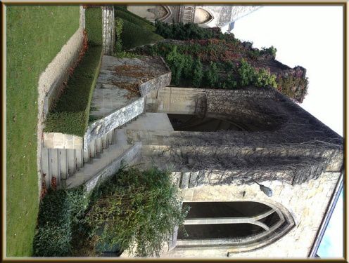 escalier chapelle Miséricorde blog
