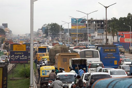 Bangalore traffic jam