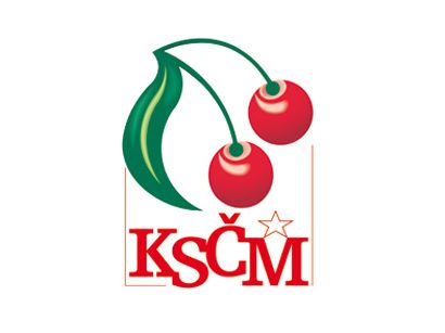 Logo KSCM na vysku 410x307
