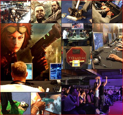 Au Festival du jeu vidéo, à Montreuil, samedi 22 septembre 2007.