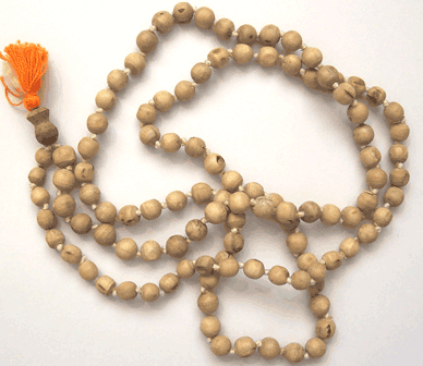 Chapelet vaisnava en Tulasi à 108 perles