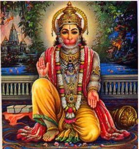 Hanuman, le grand dévot du Seigneur Ramacandra