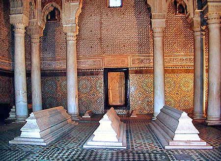 Marrakech (3) - tombeaux saadiens