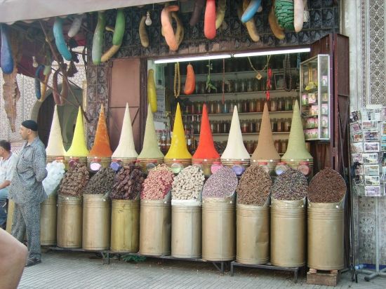 Marrakech (7) - souk des épices