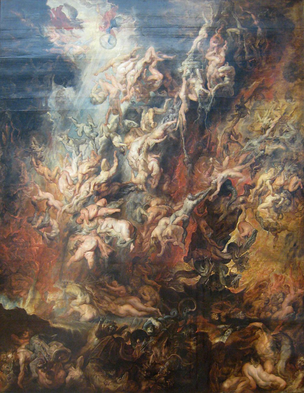 un des Rubens les plus impressionnants. La Chute des Damnés