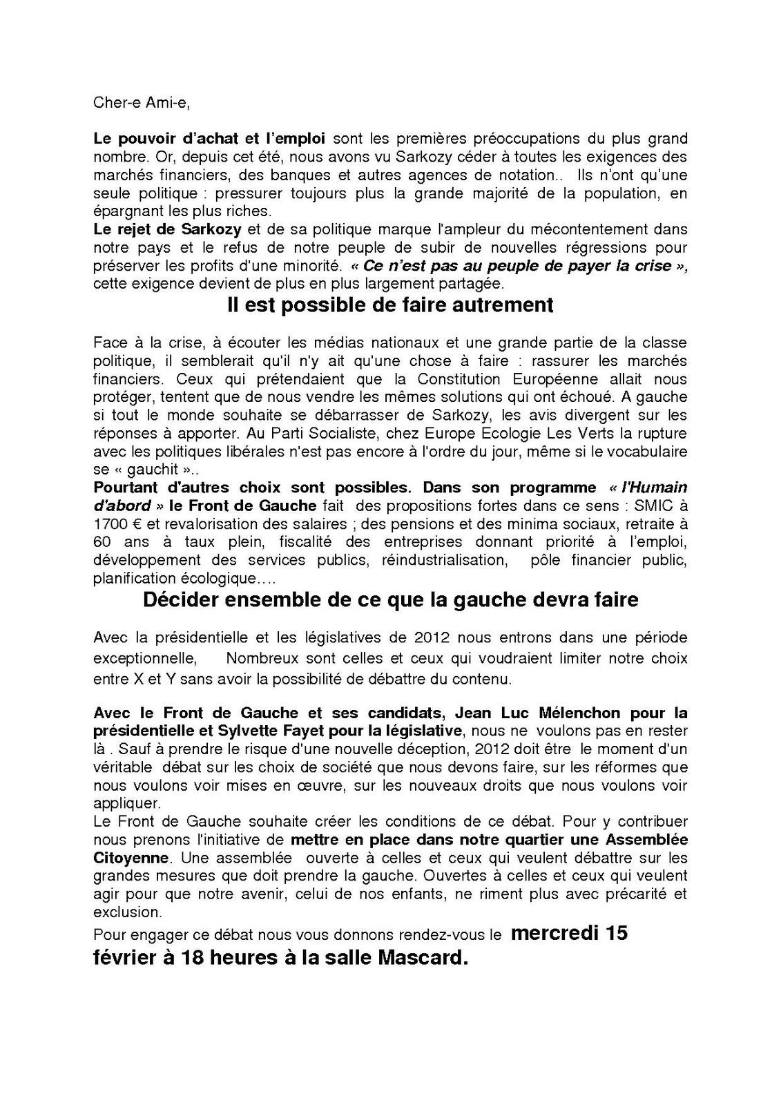invit Saint C- ass cit verso