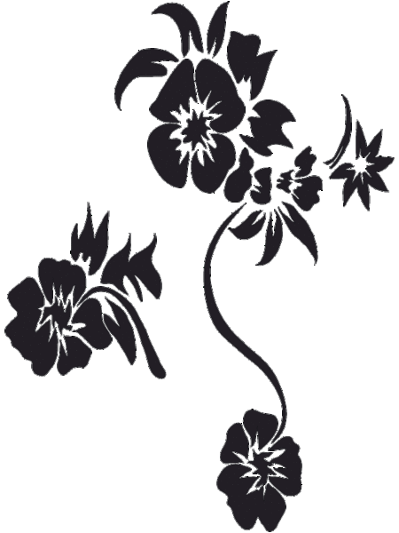 fleurs en dessin vectoriel. Cela permet de modifier les images taille couleur de traits, couleurs de remplissage). Si elles vous plaisent et que
