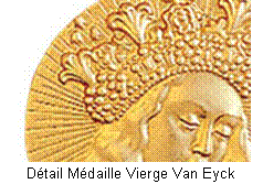 Medaille bapteme Vierge Monnaie de Paris sur La Couronne - médailles bapteme cadeaux de naissance
