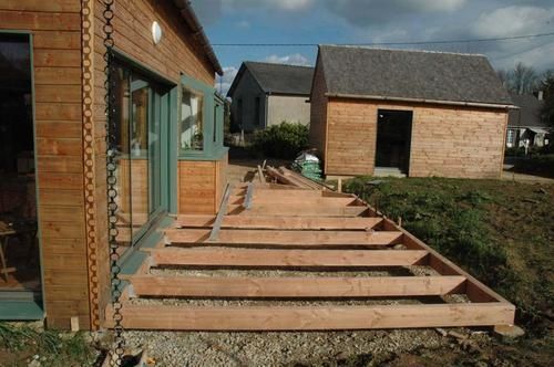 Une terrasse en douglas MaisonEco Blog de la construction Une terrasse en douglas MaisonEco Blog de la construction