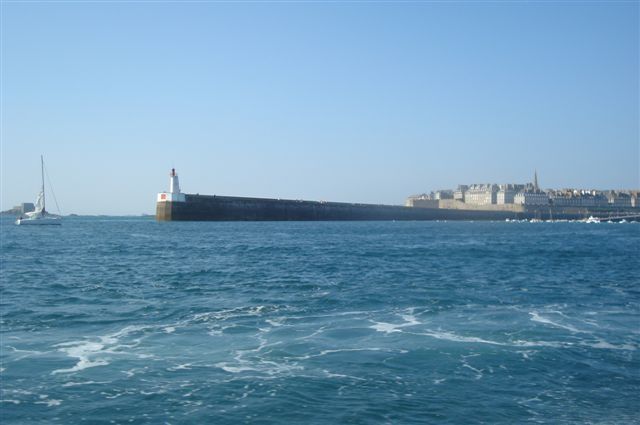 Jetée du port de Saint-Malo