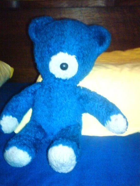 nounours bleu