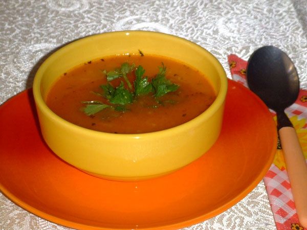 potage aux vermicelles