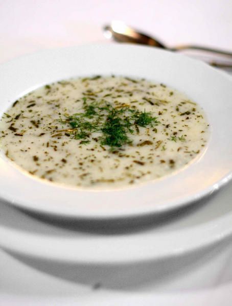 potage au yaourt