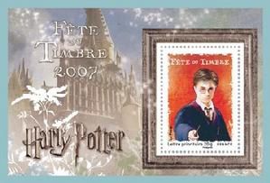 Bloc Fete du timbre Harry Potter