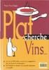 Plat cherche Vins - Editions Fleurus
