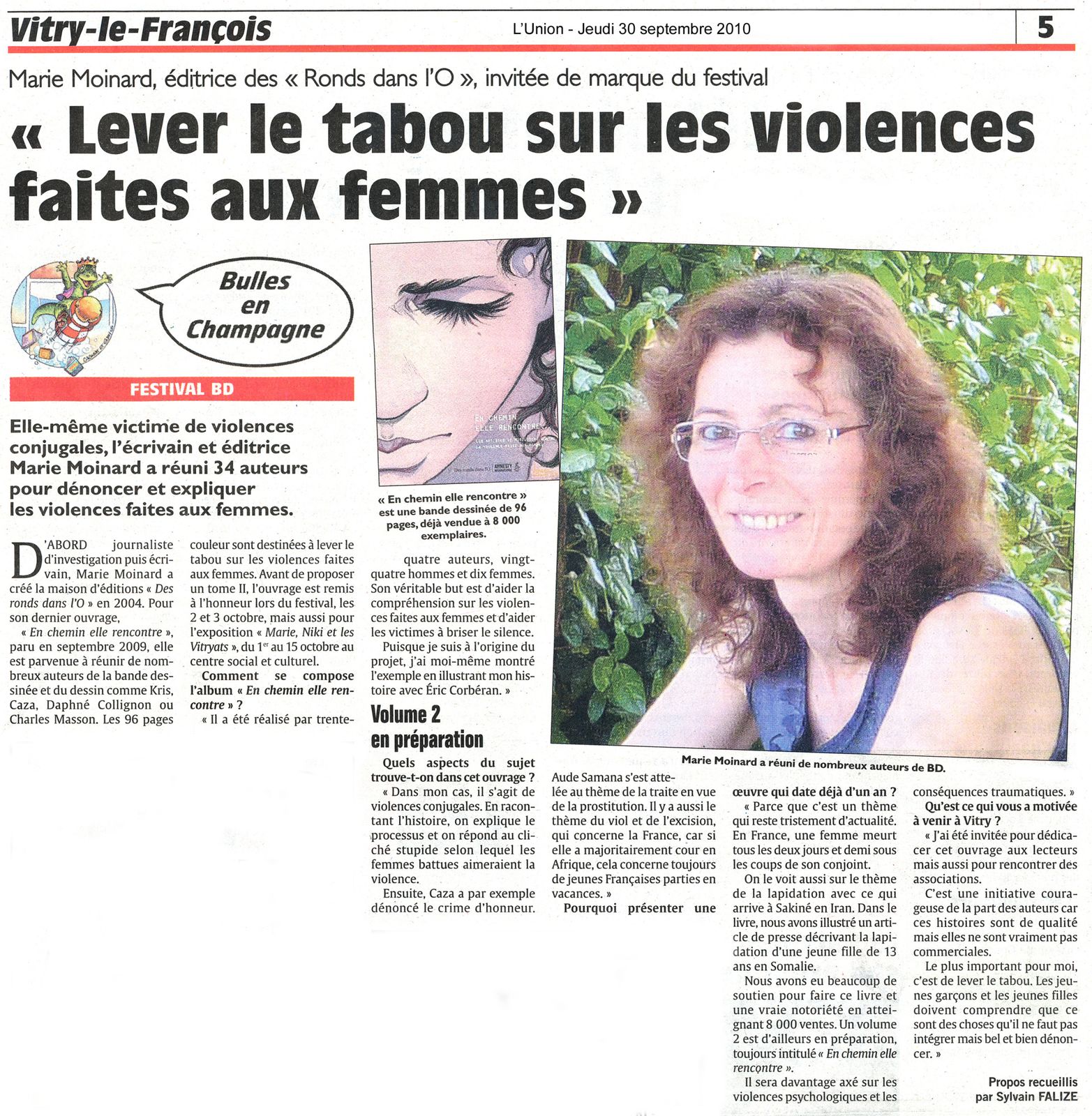 en chemin elle rencontre bd