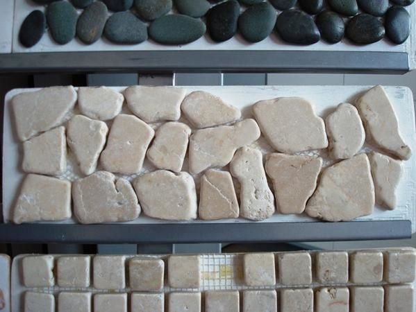 Les choix de carrelage le blog des coues' de plouvien... Salle deau:faience avec frise verticale