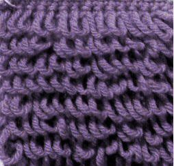 comment tricoter le point fourrure
