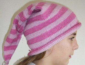 tricoter un bonnet de lutin
