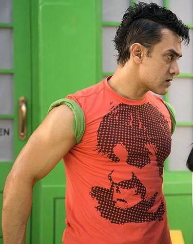 Le Look d'Aamir Khan dans GHAJINI - Le blog de Bollywood India!