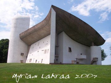 La chapelle de Ronchamp - 2007 - Photo Myriam Lakraa