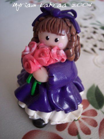 Fimo : poupée - 2004 - Myriam Lakraa Créations