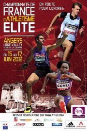 2012 0614 Affiche Atlé Championnat Elite France Angers