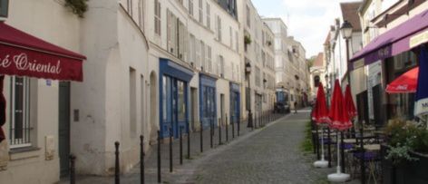 La rue Saint-Blaise à Paris 20°