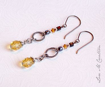 earrings, ambre, topaze, boucles oreilles, bijou, Lore M earrings, ambre, topaze, boucles oreilles, bijou, Lore M