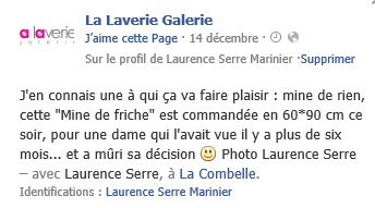 Laverie Galerie Paris Laurence Serre Marinier La Combelle M